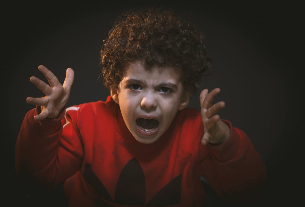 frustrated child