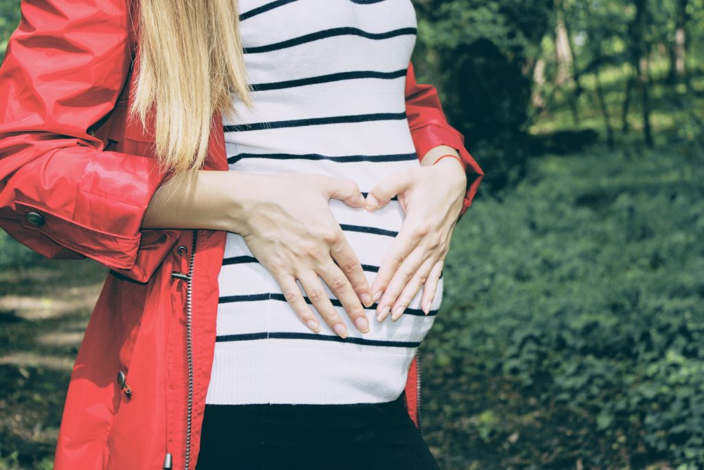 pregnant woman belly